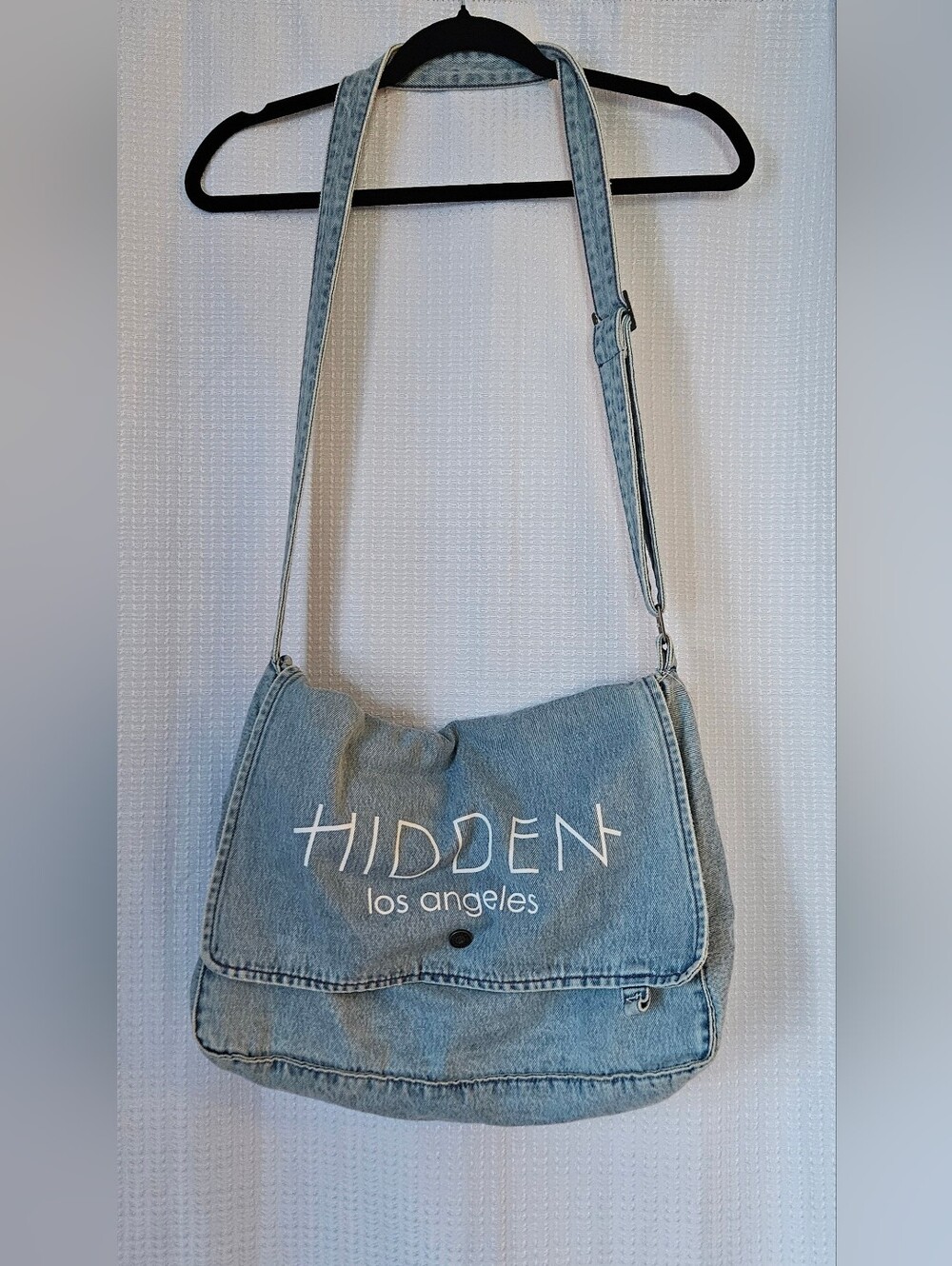 Hidden Los Angeles Denim Crossbody Bag